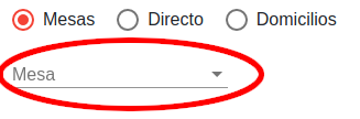 Sistema Pos Selector Mesas